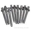 Screw spike for Railway fastener